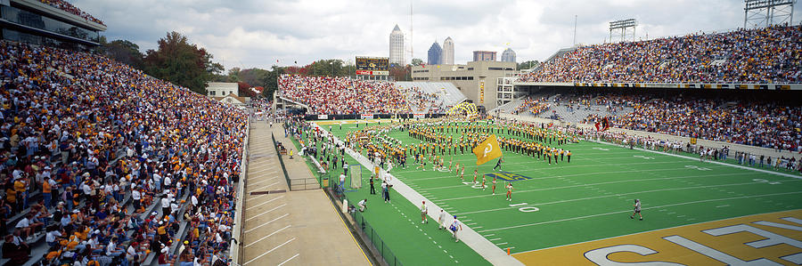 View Of The Bobby Dodd Stadium Photograph by Panoramic Images