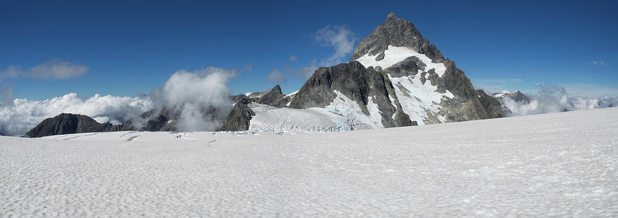 Nature Photograph - View Of The Bonner Glacier, Mount by Panoramic Images