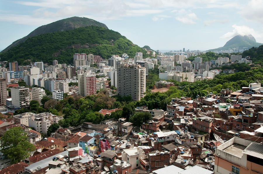 View Of The City Of Favela Photograph by Diane Levit / Design Pics