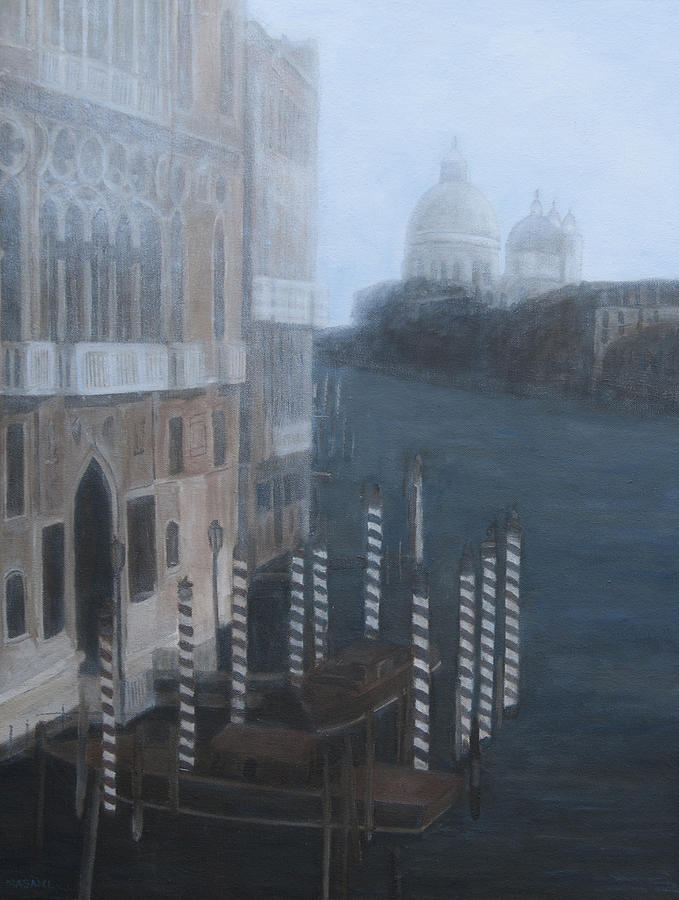 View of the Grand Canal Painting by Masami Iida
