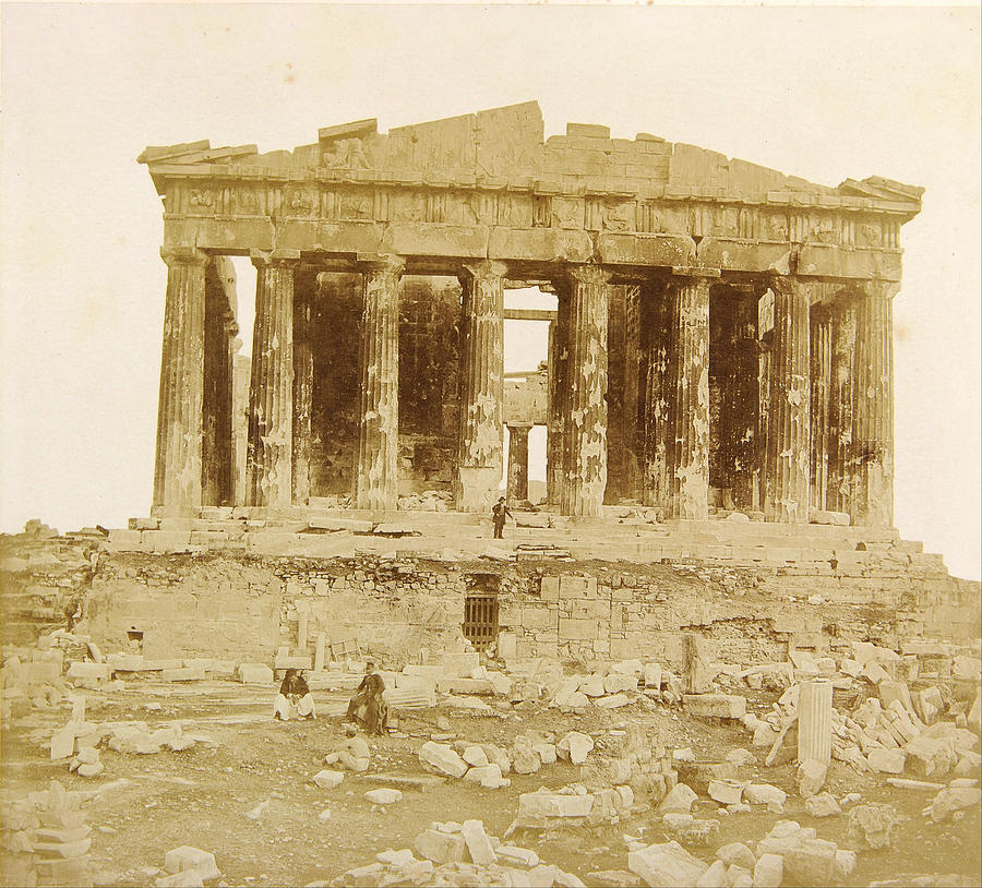 Landscape Photograph - View of the Parthenon from the west by James Robertson