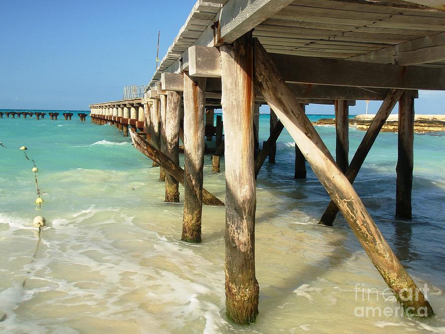 View of the Pier Photograph by Cristina Stefan