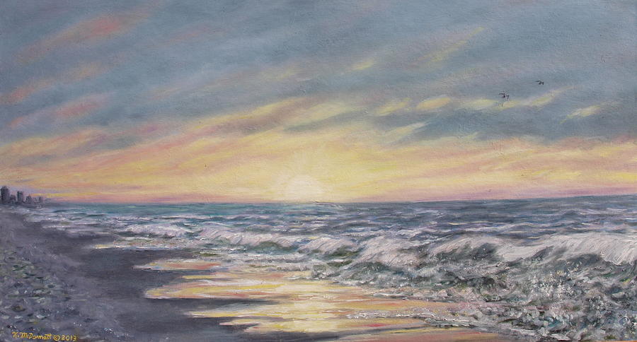 View of the Sea Painting by Kathleen McDermott