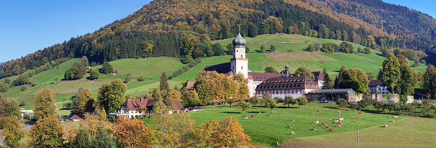 Color Image Photograph - View Of The St. Trudperts Abbey by Panoramic Images Color Image Photograph - View Of The St. Trudperts Abbey by Panoramic Images