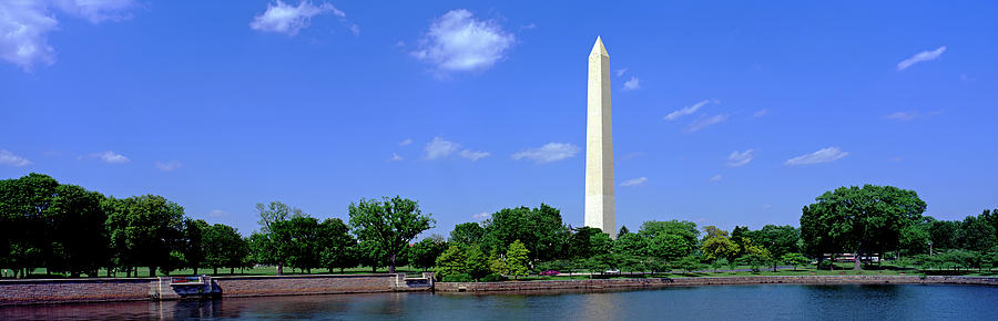 Architecture Photograph - View Of The Washington Monument by Panoramic Images