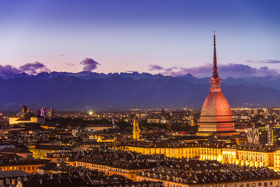 View of Turin Photograph by Chiara Salvadori