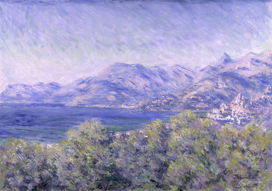 Impressionist Painting - View Of Ventimiglia, 1884 by Claude Monet