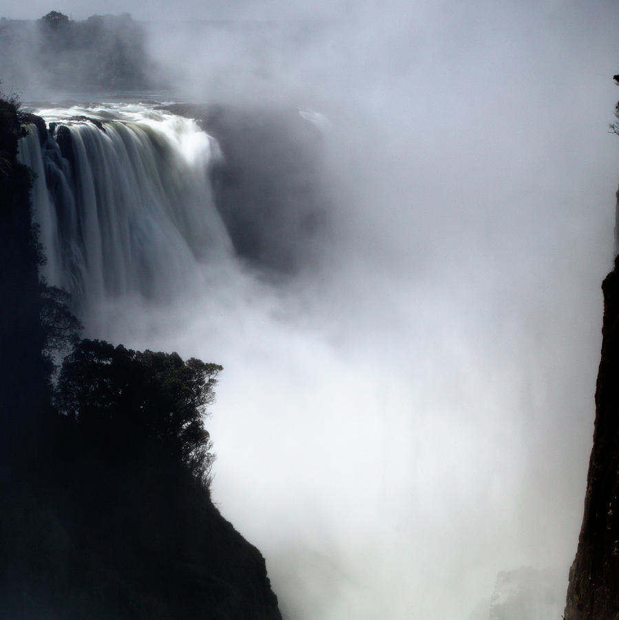 Nature Photograph - View Of Victoria Falls On The Zambesi by David Santiago Garcia