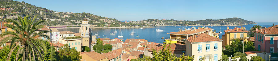 Architecture Photograph - View Of Villefranche Sur Mer, French by Panoramic Images