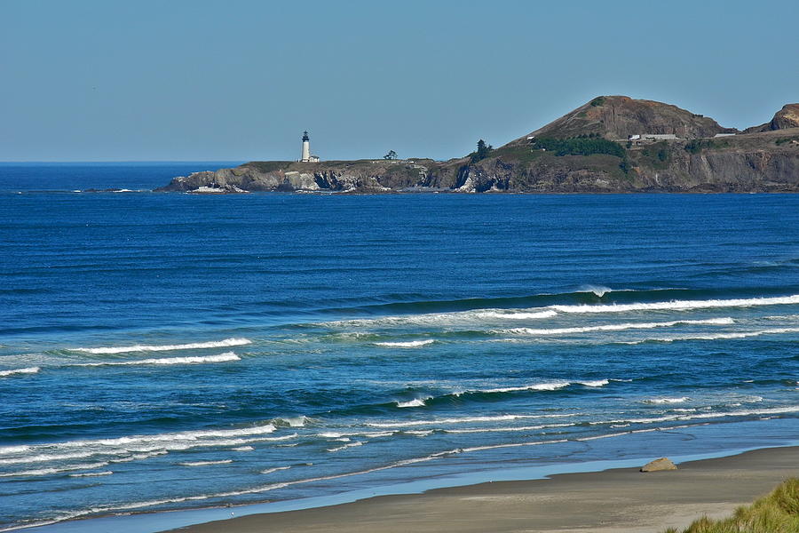 View of Yaquina Head Lighthouse From Afar Photograph by Kirsten Giving