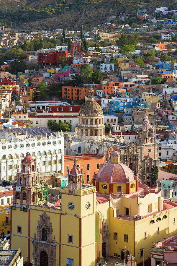 View Over Guanajuato, Mexico Photograph by Peter Adams | Fine Art America