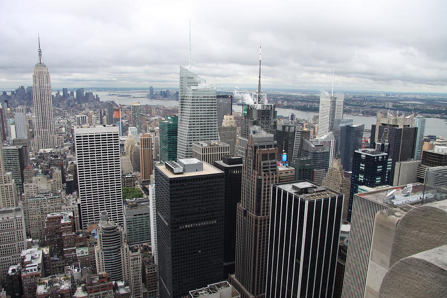 View Over Manhattan Photograph by Christiane Schulze Art And ...