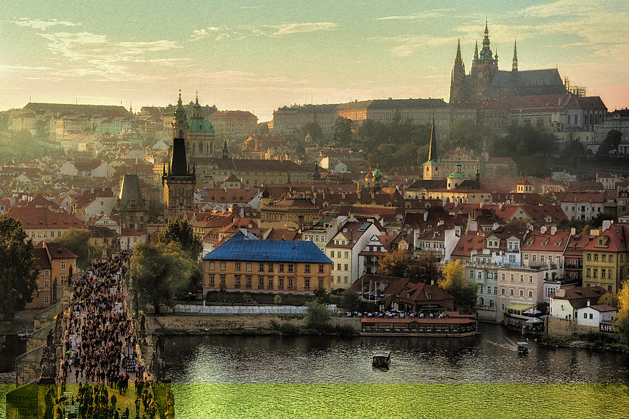 View Over The Charles Bridge, Prague Photograph by Image By Ian Carroll (aka icypics)