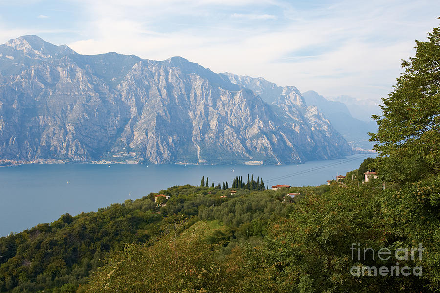 View over the Lake Garda in Italy Photograph by Nick  Biemans