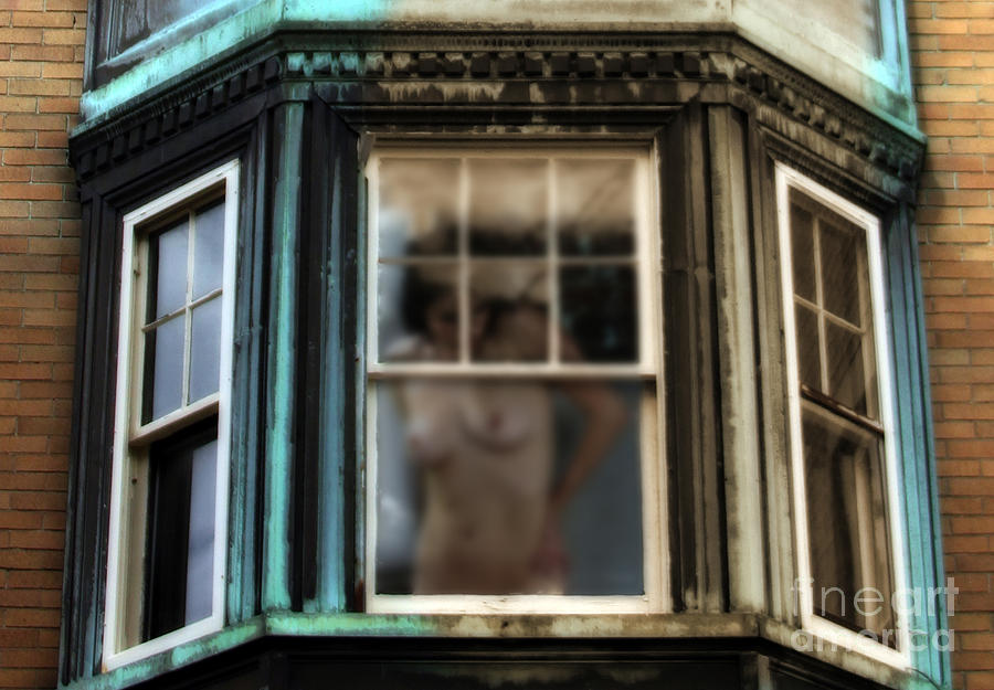 Architecture Photograph - View Through A Window by Steven Digman Architecture Photograph - View Through A Window by Steven Digman