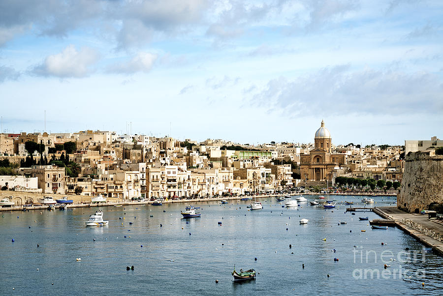 View Valetta Old Town In Malta Photograph by JM Travel Photography