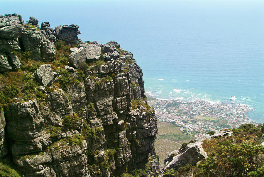 Day Photograph - Views From Table Mountain And The Coast by Leslie Parrott Day Photograph - Views From Table Mountain And The Coast by Leslie Parrott