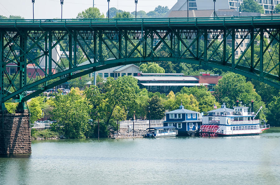 Views of Knoxville Tennessee downtown on sunny day Photograph by Alex Grichenko