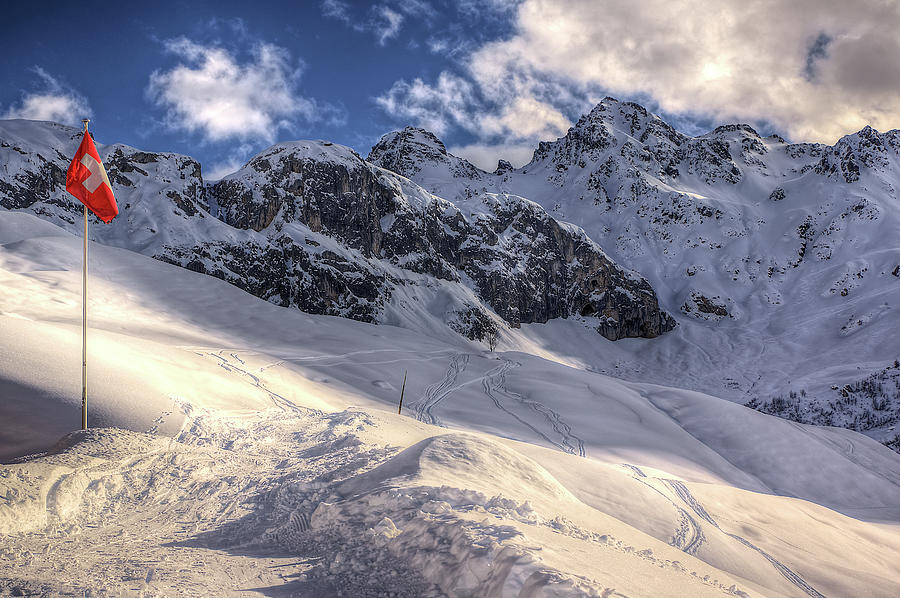 Views Of The Swiss Alps Photograph by By Manuel Martin
