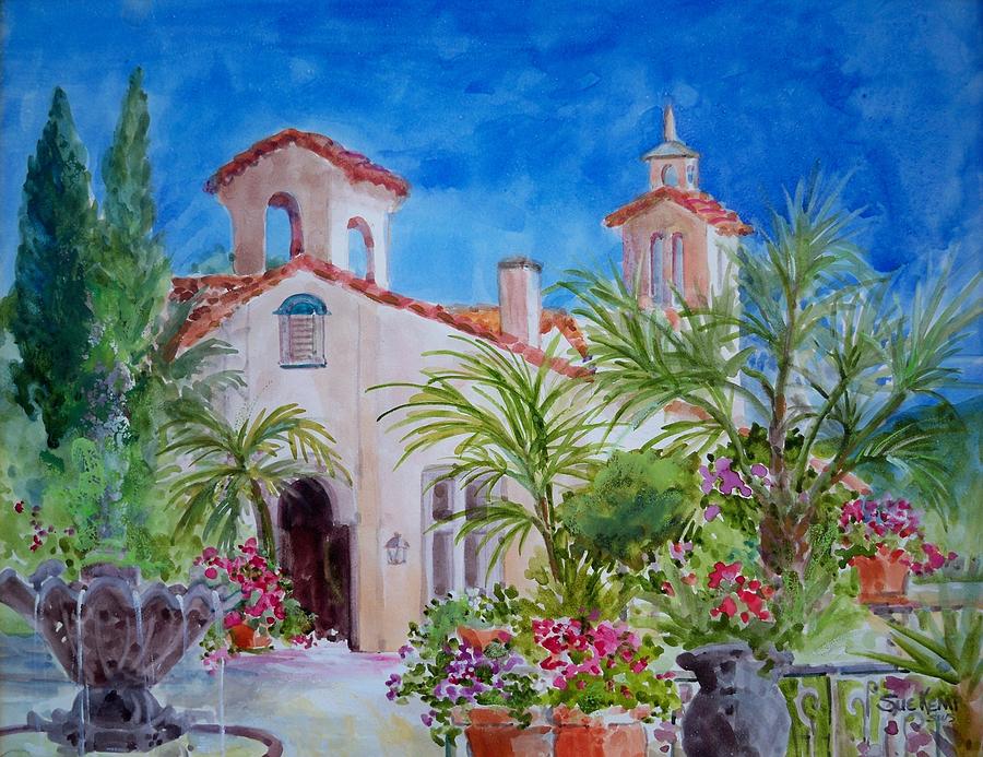 Villa Antonia Painting by Sue Kemp