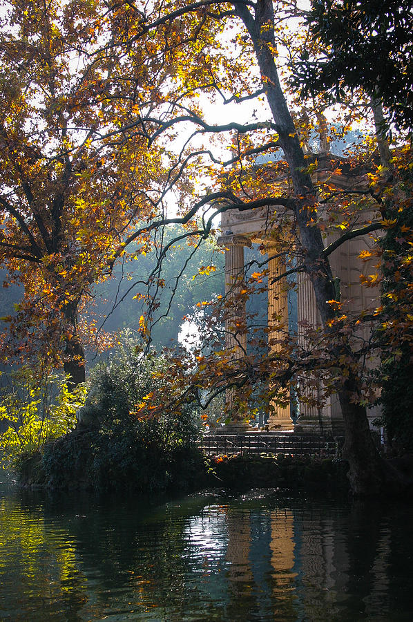 Villa Borghese Park Photograph by Glenn DiPaola