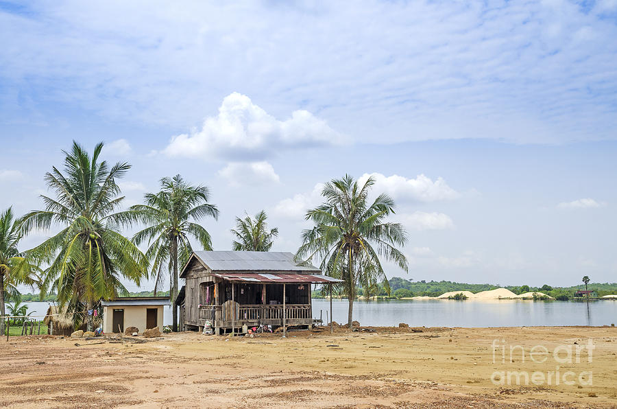 Village House In Rural Cambodia Photograph by JM Travel Photography