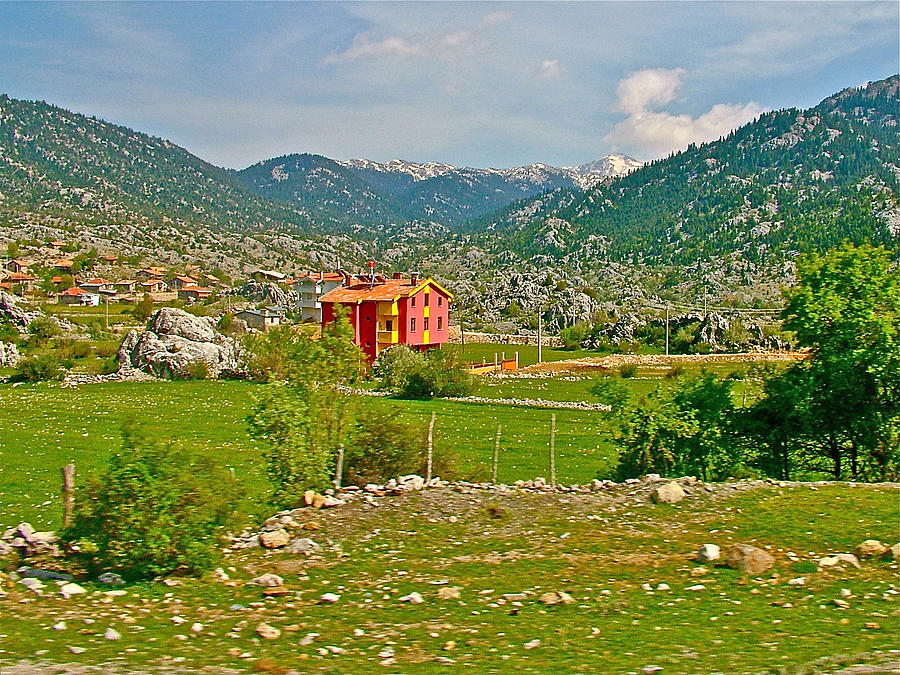 Village in Taurus Mountains-Turkey Photograph by Ruth Hager