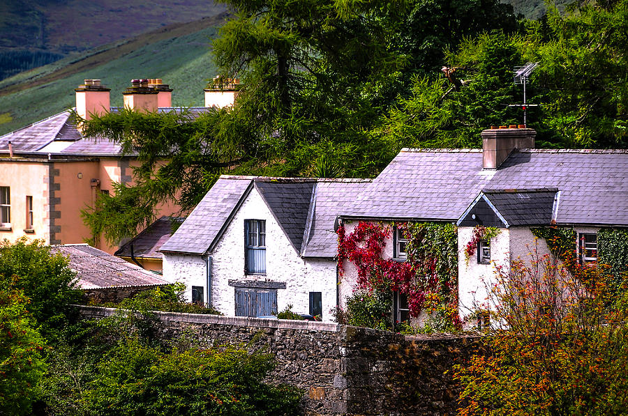 Village In The Wicklow. Ireland Photograph by Jenny Rainbow