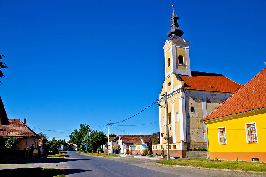 Village of Hlebine in Podravina Photograph by Brch Photography
