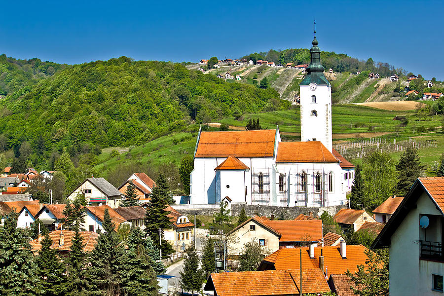Village of Remetinec in Zagorje Photograph by Brch Photography