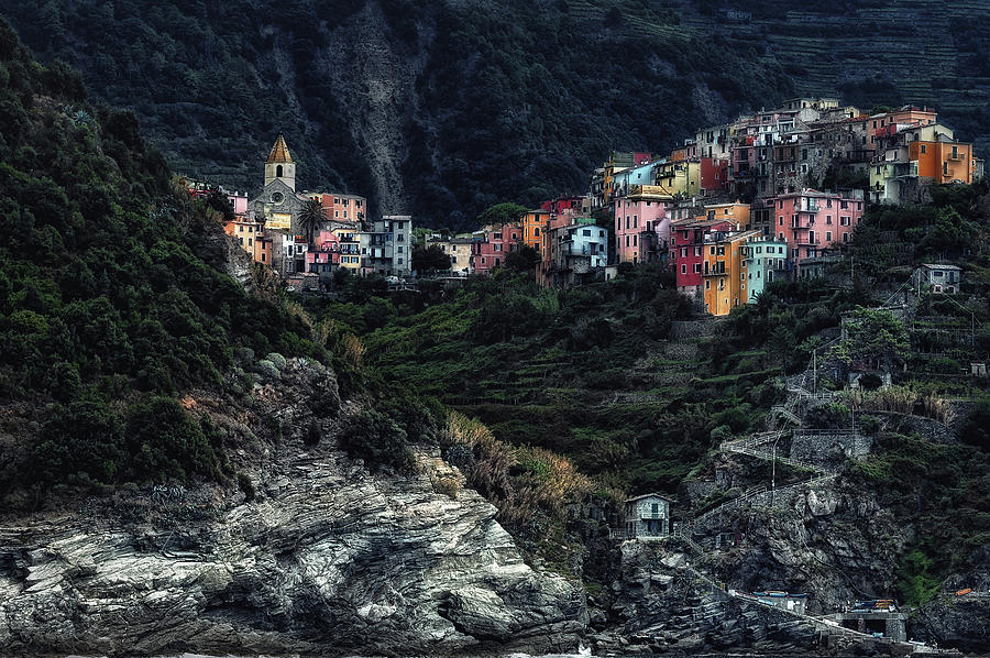 Village  -on The Rocks- Photograph by Piet Flour