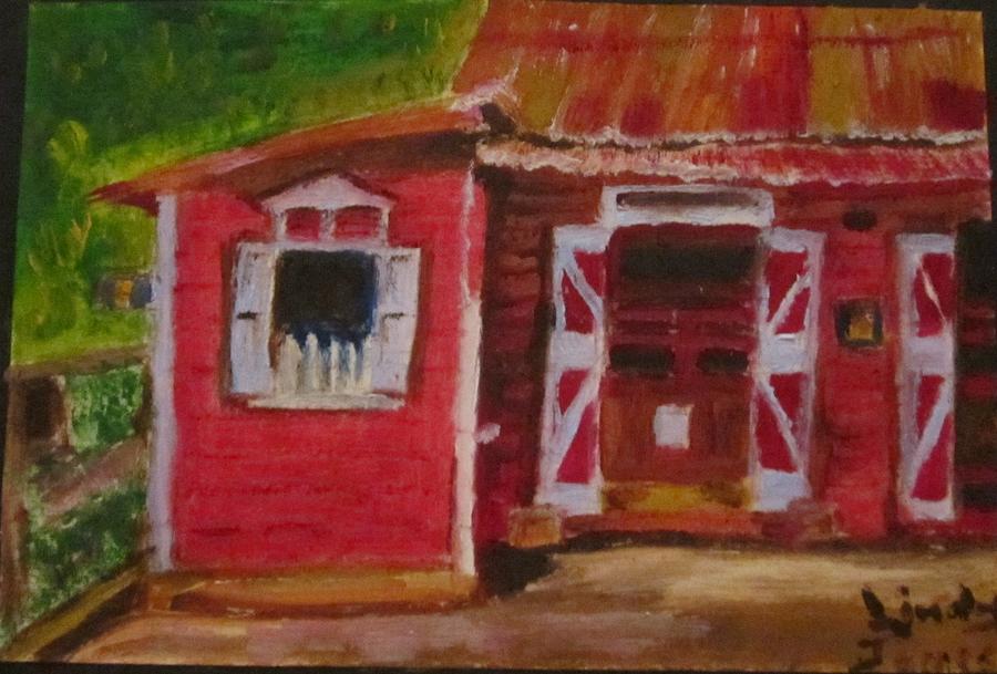 Village Store Painting by Jennylynd James