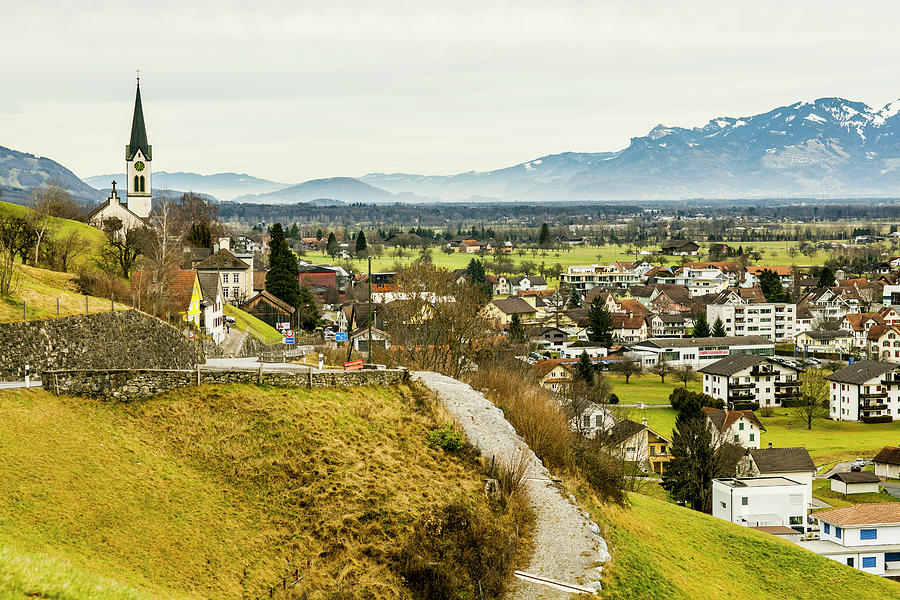 Villages In Rheintal Photograph by Merten Snijders