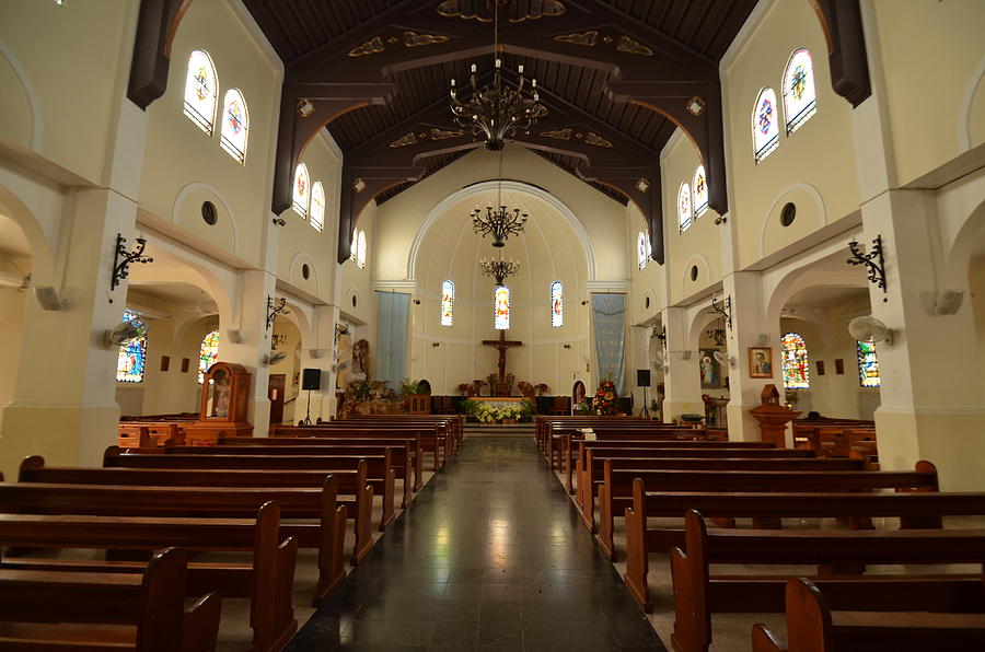 Villalba Catholic Church Interior Photograph by Ricardo J Ruiz de Porras