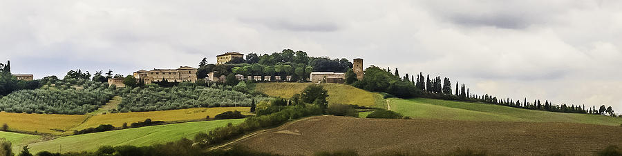 Ville di Corsano near Siena - Tuscany Italy Photograph by Karen Stephenson