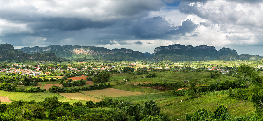 Vinales Valley and Town  Photograph by Levin Rodriguez