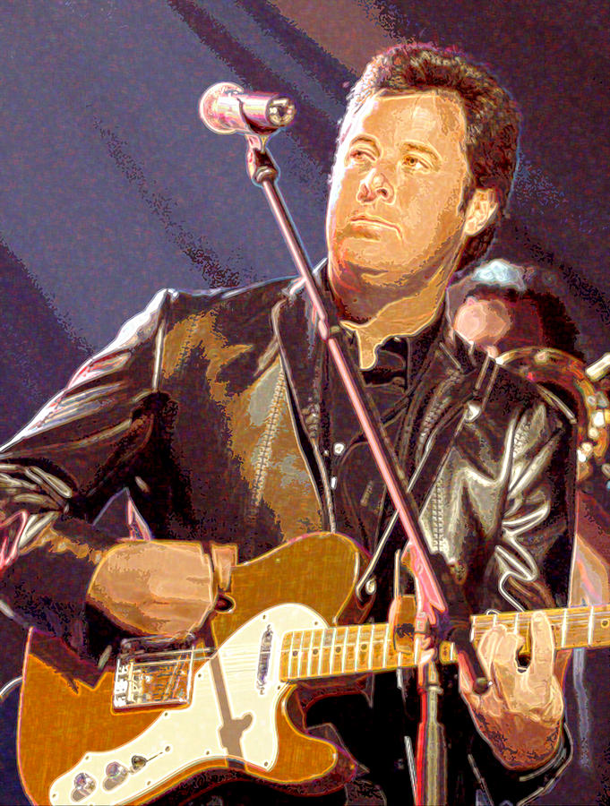 Vince Gill Photograph by Don Olea