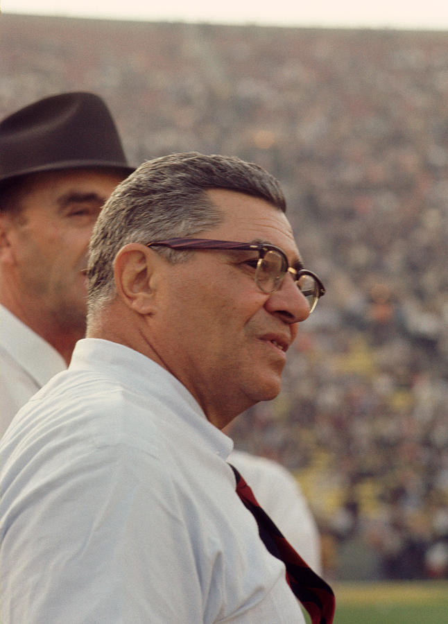 Vince Lombardi Coaching Photograph by Retro Images Archive