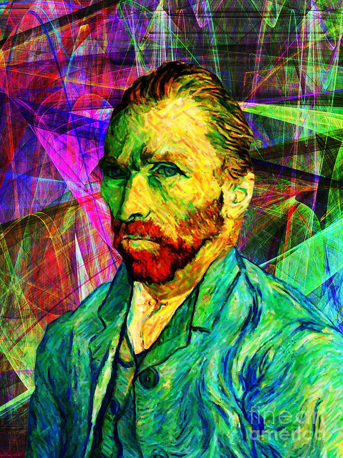 Vincent Van Gogh Photograph - Vincent Revisited 20140118v1 by Wingsdomain Art and Photography