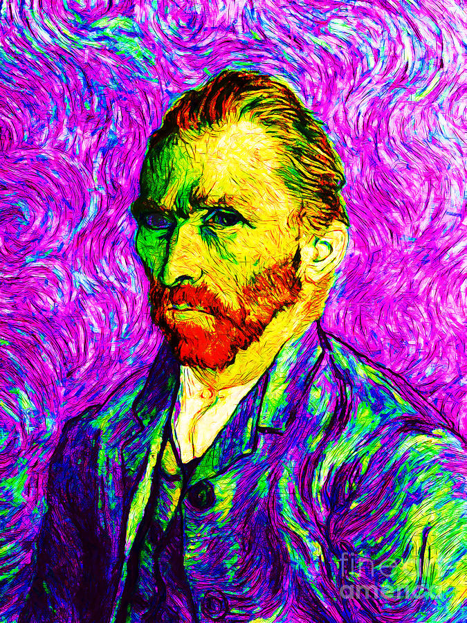 Vincent Van Gogh Photograph - Vincent Revisited 20140118v2 by Wingsdomain Art and Photography