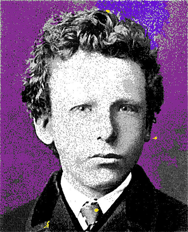 Vincent  van Gogh as a youth c.1865-2014 Photograph by David Lee Guss