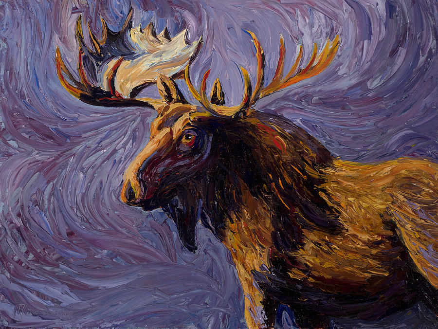 Vincent Van Moose Painting by Mary Giacomini