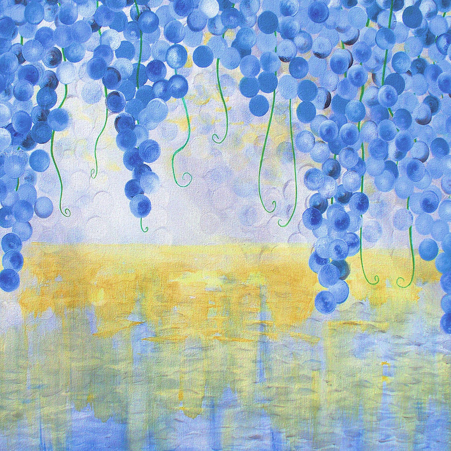 Vines Over Water Painting by Herb Dickinson