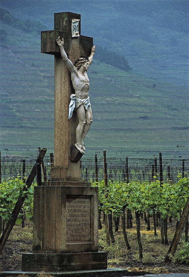 Vineyard Christ Photograph by Doug Davidson