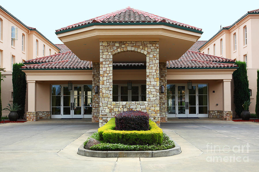 Vineyard Creek Hyatt Hotel Santa Rosa California 5D25792 Photograph by