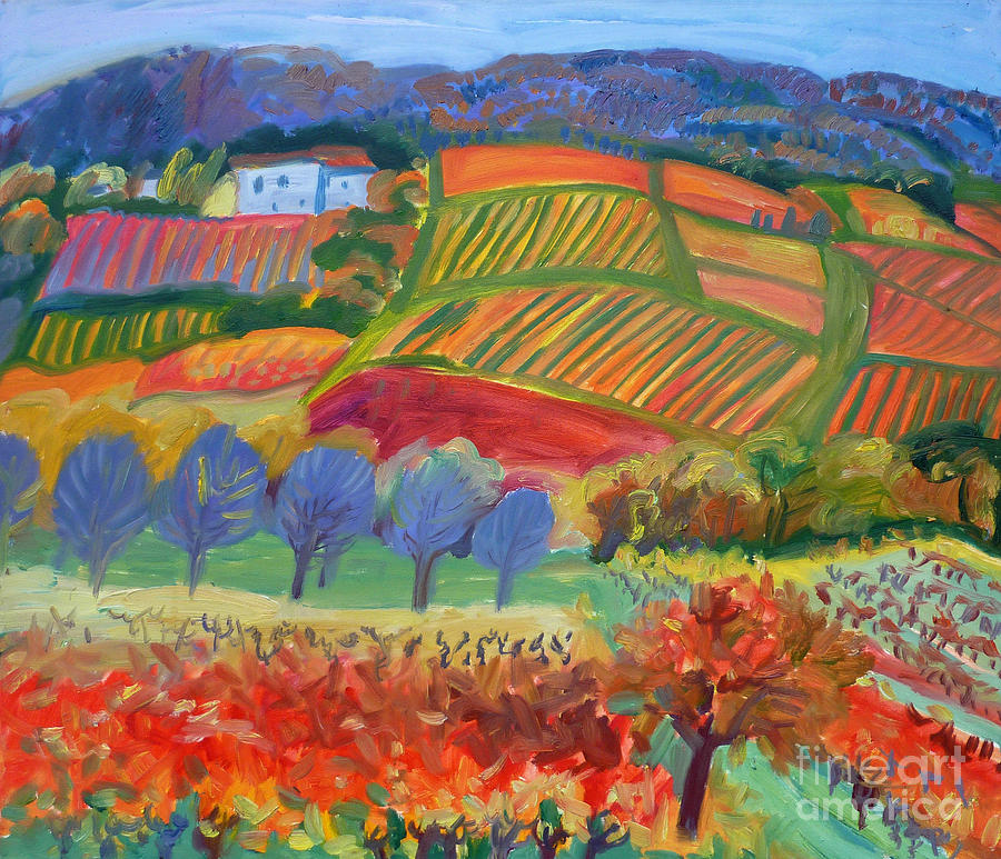 french scenery paintings by zoe