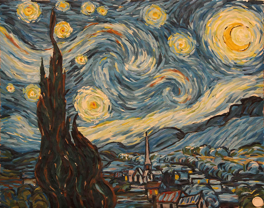 The starry night кто нарисовал