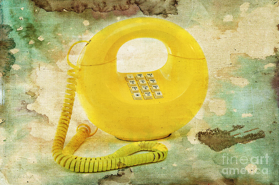 Vintage 1970s Bell Sculptura Telephone Photograph by Andee Design