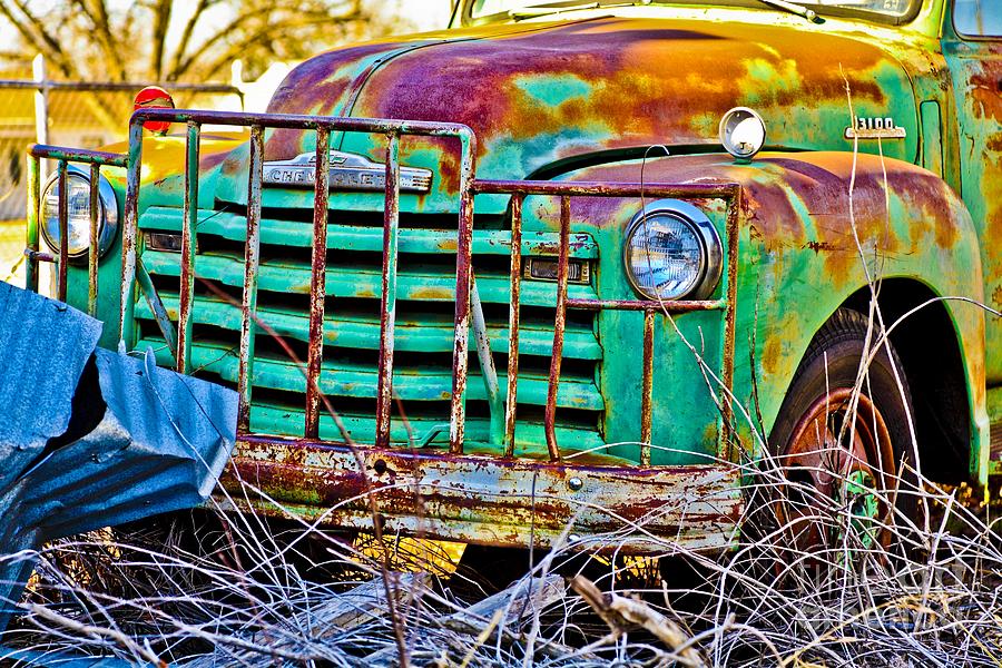 Vintage 3100 Chevrolet Pickup Photograph by Pattie Calfy