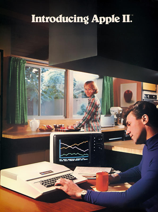 Vintage Apple Advertisement from Byte Magazine - 1977 Photograph by Mountain Dreams